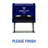 Please Finish Teacher Self Inking Rubber Stamp