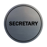 Signs ByLITA Circle Secretary Sign