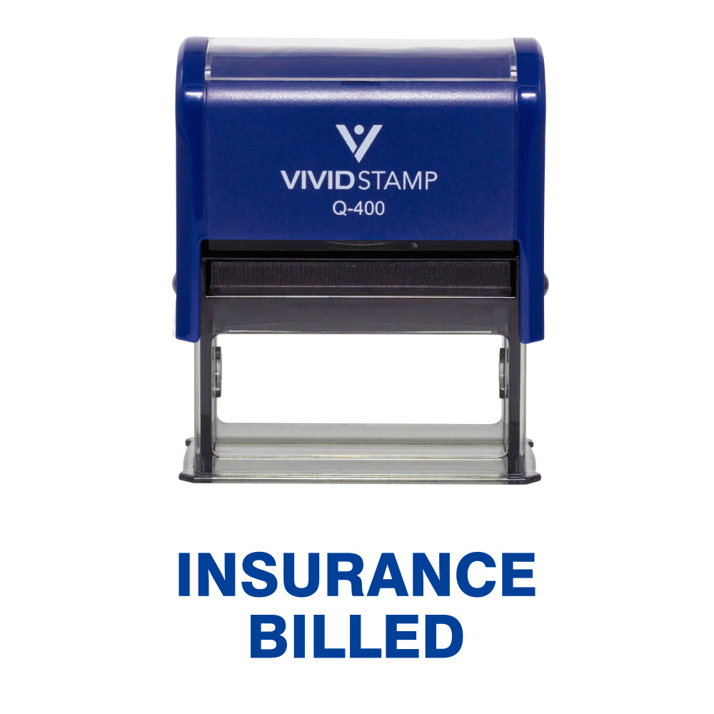 Insurance Billed Self Inking Rubber Stamp