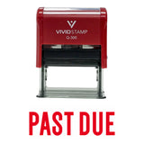 Classic "Past Due" Self Inking Rubber Stamp
