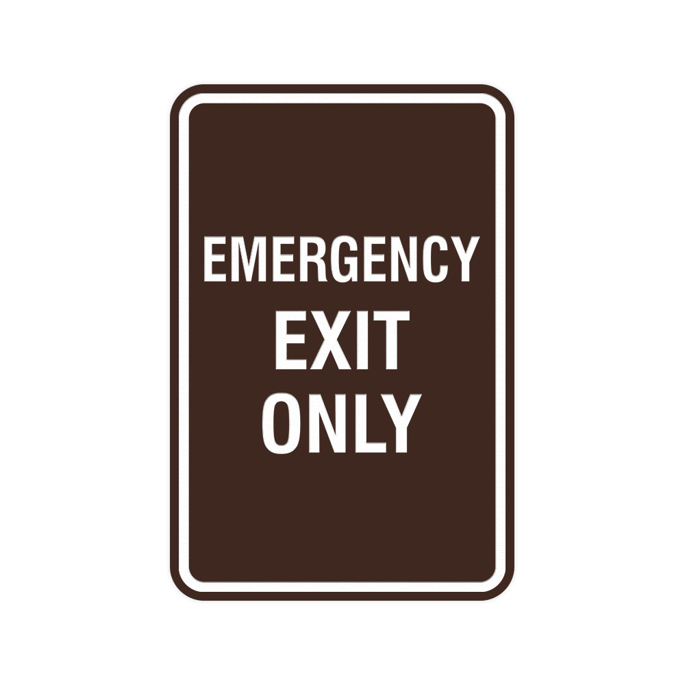 Portrait Round Emergency Exit Only Sign – Pacific Sign and Stamp portrait-round-emergency-exit-only-sign-pacific-sign-and-stamp