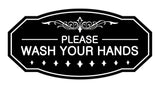Victorian Please Wash Your Hands Sign