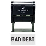 Bad Debt Self-Inking Office Rubber Stamp