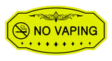 Victorian No Vaping Sign