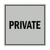 Signs ByLITA Square Private Sign