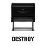 Destroy Office Self Inking Rubber Stamp