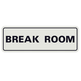 Standard Break Room Sign