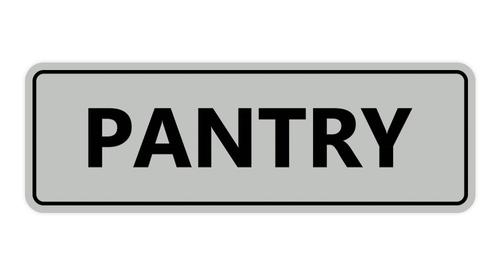 Signs ByLITA Standard Pantry Sign