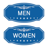 Victorian Men Women Sign Set