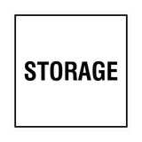 Signs ByLITA Square storage Sign