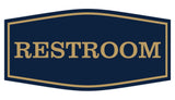 Fancy Restroom Sign