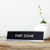 FART ZONE Novelty Desk Sign