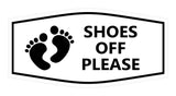 Signs ByLITA Fancy Shoes Off Please Remove Sign
