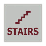 Signs ByLITA Square Stairs Sign