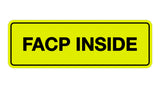 Signs ByLITA Standard FACP Inside Sign