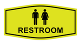 Signs ByLITA Fancy Unisex Restroom Sign