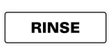 Signs ByLITA Standard Rinse Sign