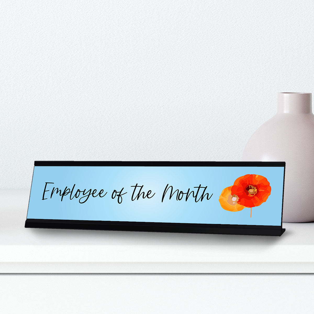 Employee of the Month, Floral Designer Desk Sign (2 x 8")