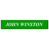 1-1/2” x 8” Engraved Nameplate