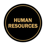 Signs ByLITA Circle Human Resources Sign