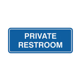 Signs ByLITA Standard Private Restroom Sign