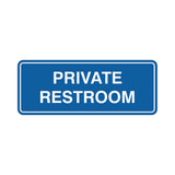 Signs ByLITA Standard Private Restroom Sign