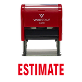 Estimate Self Inking Rubber Stamp
