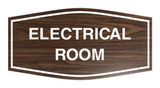 Fancy Electrical Room Sign