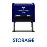 Storage Self Inking Rubber Stamp
