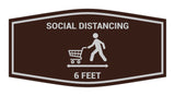 Fancy Social Distancing Sign