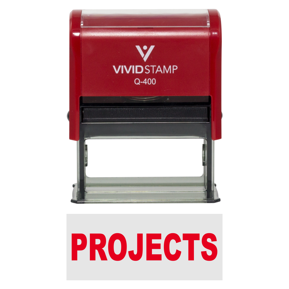 Projects Self-Inking Office Rubber Stamp