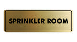 Signs ByLITA Standard Sprinkler Room Sign