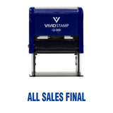 All Sales Final Rubber Stamp