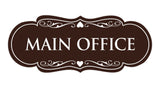 Designer Main Office Sign