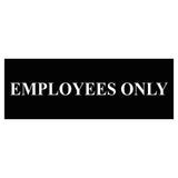 Basic Employees Only Door / Wall Sign