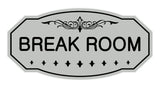 Victorian Break Room Sign
