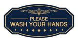 Victorian Please Wash Your Hands Sign
