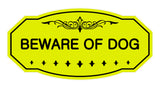 Victorian Beware Of Dog Sign