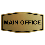 Fancy Main Office Sign