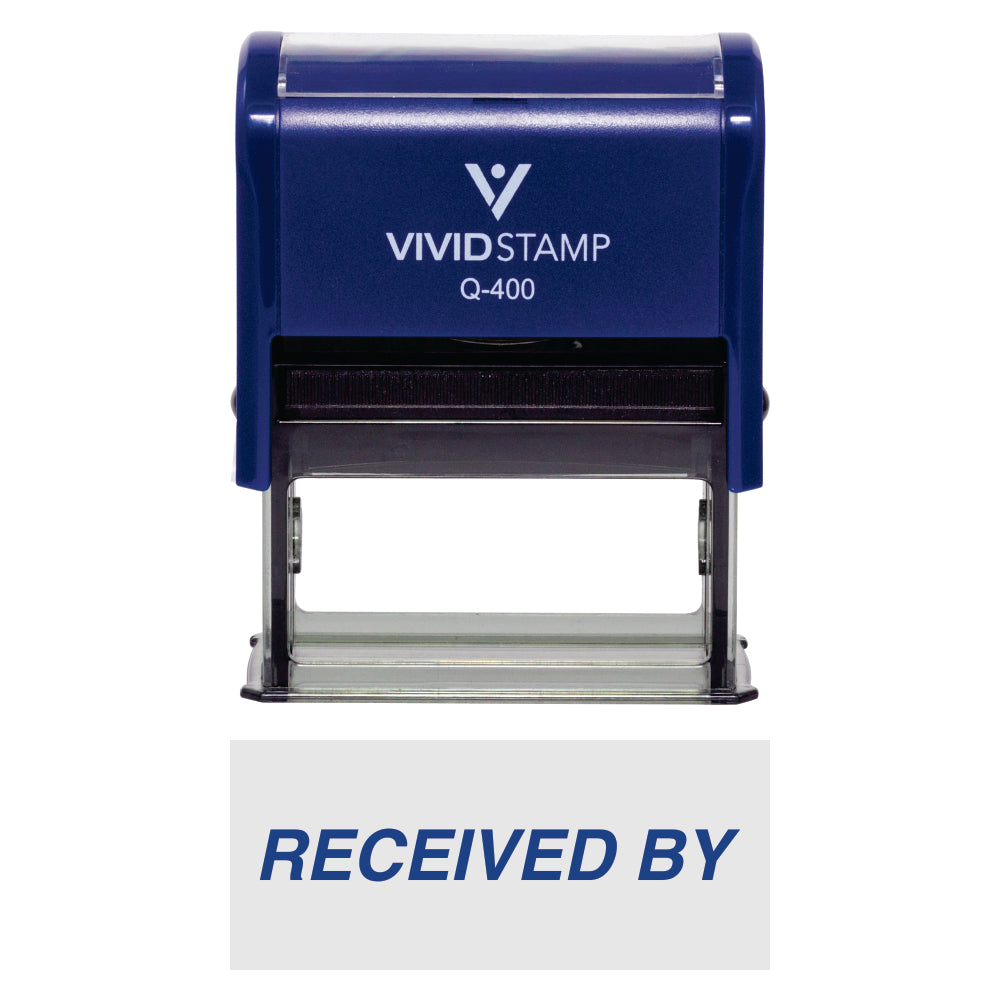 Received By Self-Inking Office Rubber Stamp