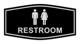 Signs ByLITA Fancy Unisex Restroom Sign