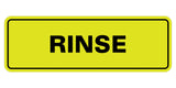 Signs ByLITA Standard Rinse Sign
