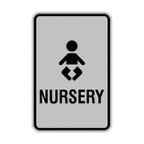 Portrait Round Nursery Sign