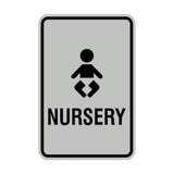 Portrait Round Nursery Sign