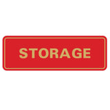 Standard Storage Sign