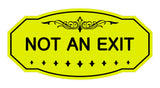 Victorian Not An Exit Sign