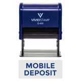 MOBILE DEPOSIT Self-Inking Office Rubber Stamp