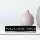 World'S Greatest Husband Novelty Desk Sign