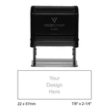 Vivid Stamp Q-400 Self-Inking Stamp - Black Body