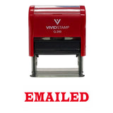 Emailed Office Self-Inking Office Rubber Stamp